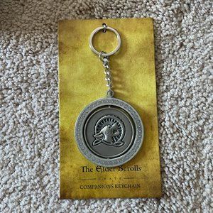 Elder Scrolls Skyrim Companions Keychain
